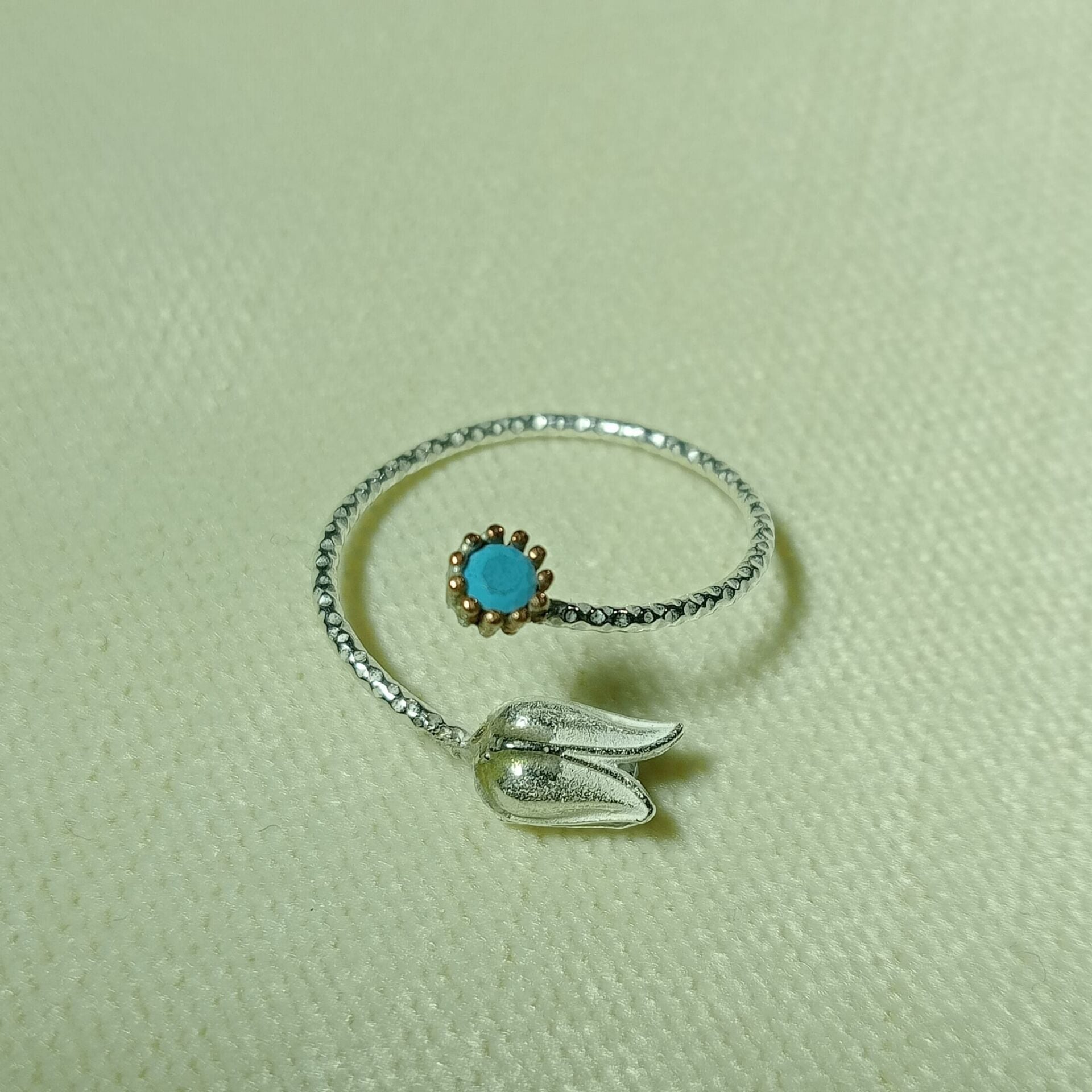 LALE GÜMÜŞ YÜZÜK