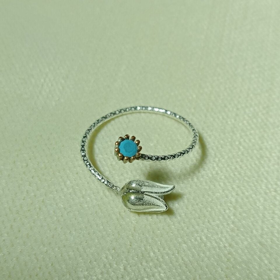 LALE GÜMÜŞ YÜZÜK