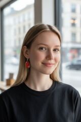 AKİK GÜMÜŞ KÜPE