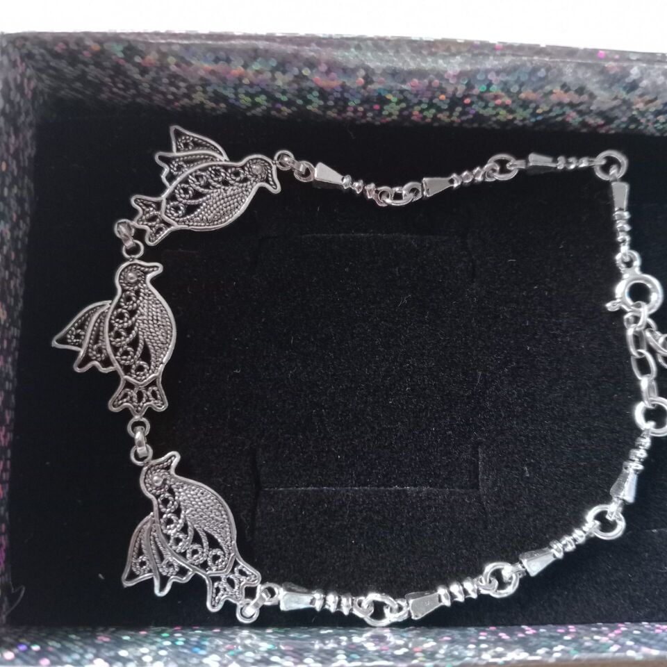 Telkari Kuş Bileklik