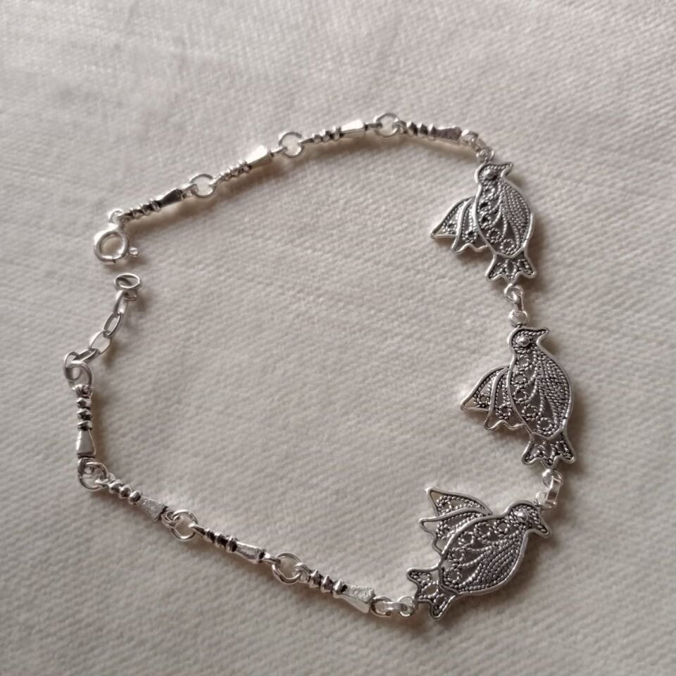 Telkari Kuş Bileklik