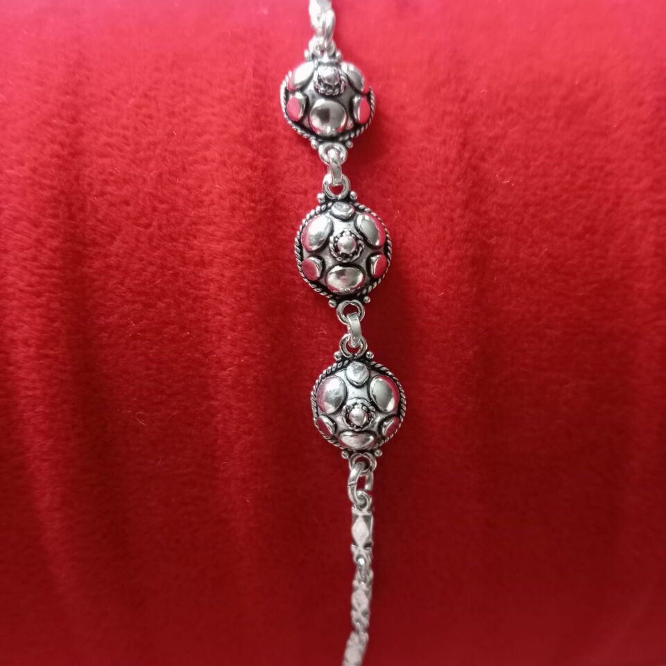 Telkari Gümüş Bileklik