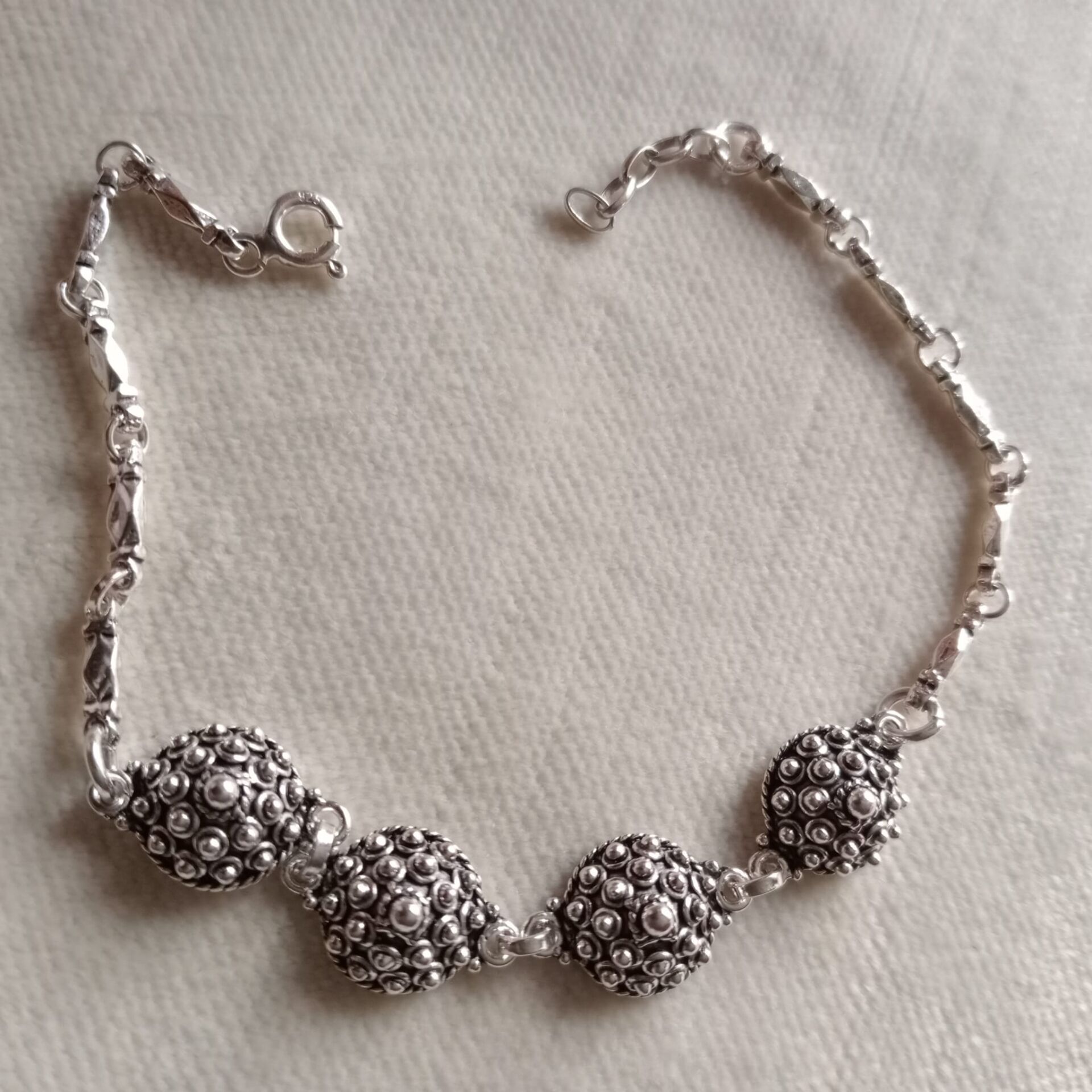 Telkari Gümüş Bileklik