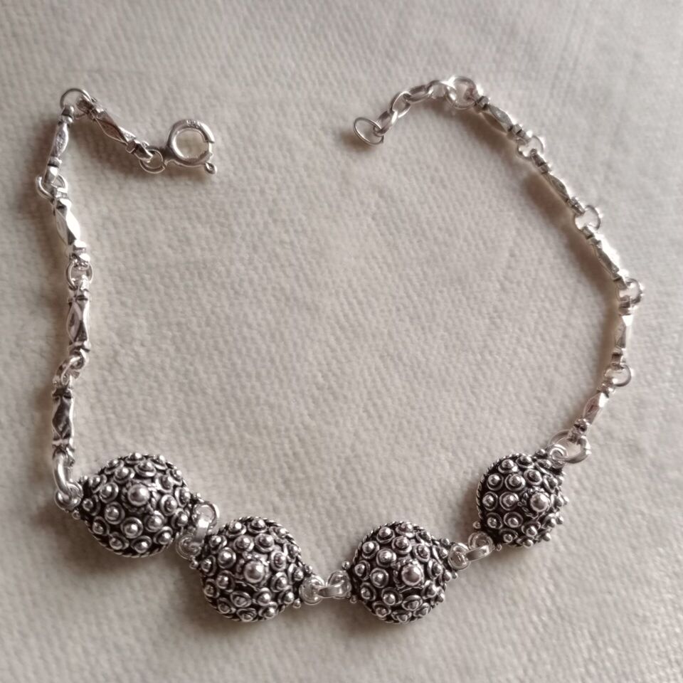 Telkari Gümüş Bileklik