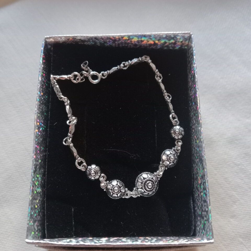 Telkari Gümüş Bileklik