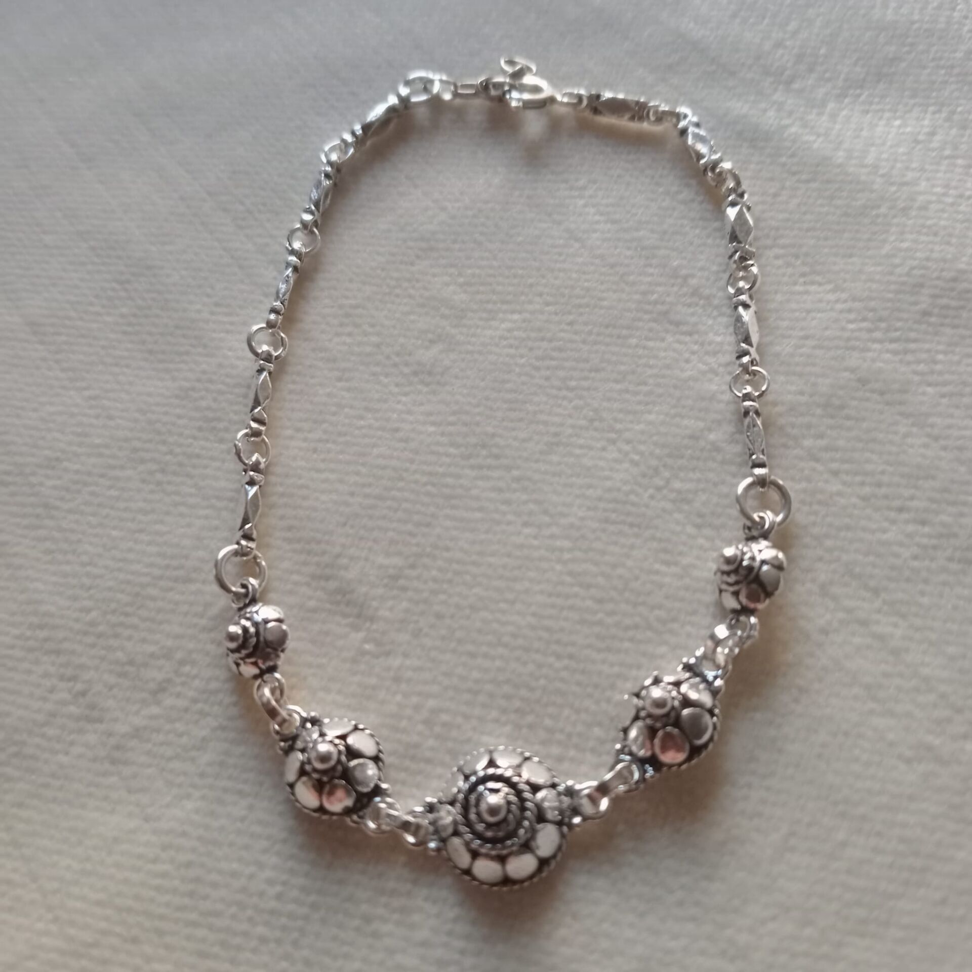 Telkari Gümüş Bileklik