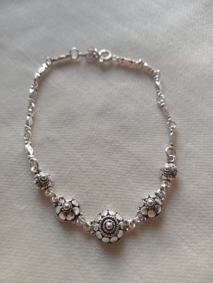 Telkari Gümüş Bileklik