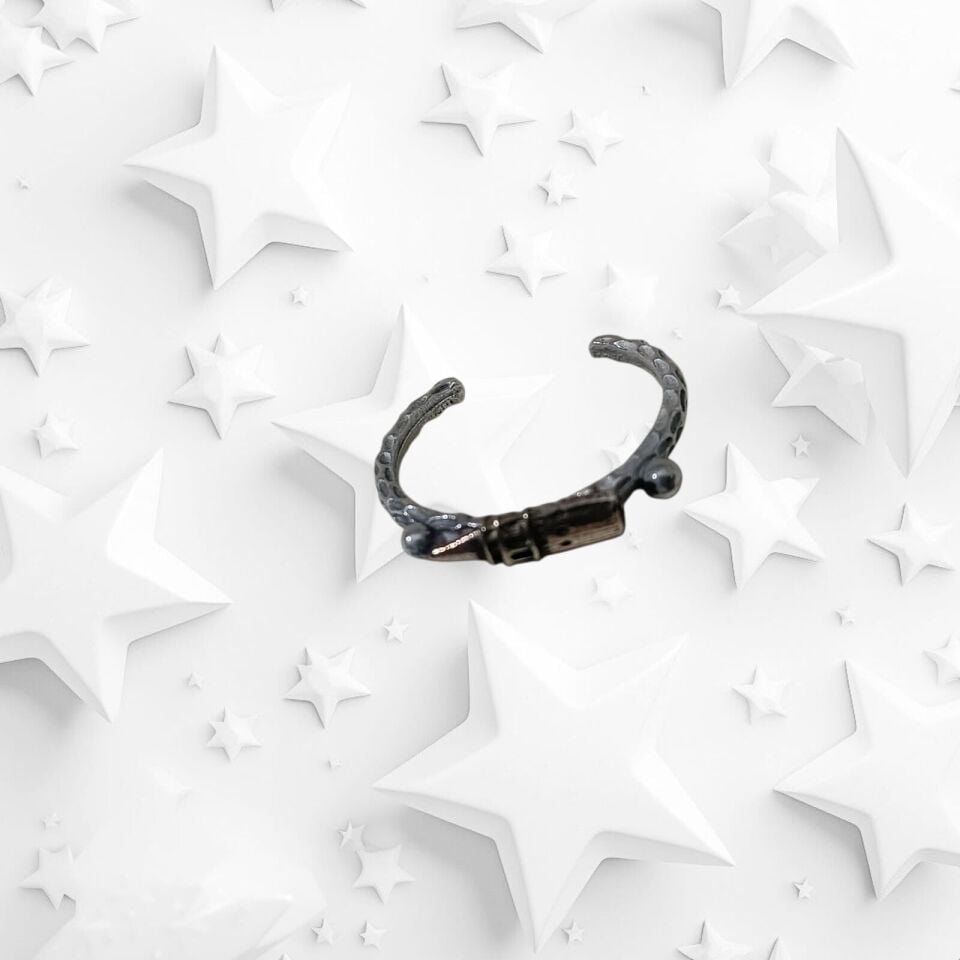 Galata Kulesi Gümüş Ayarlanabilir Yüzük