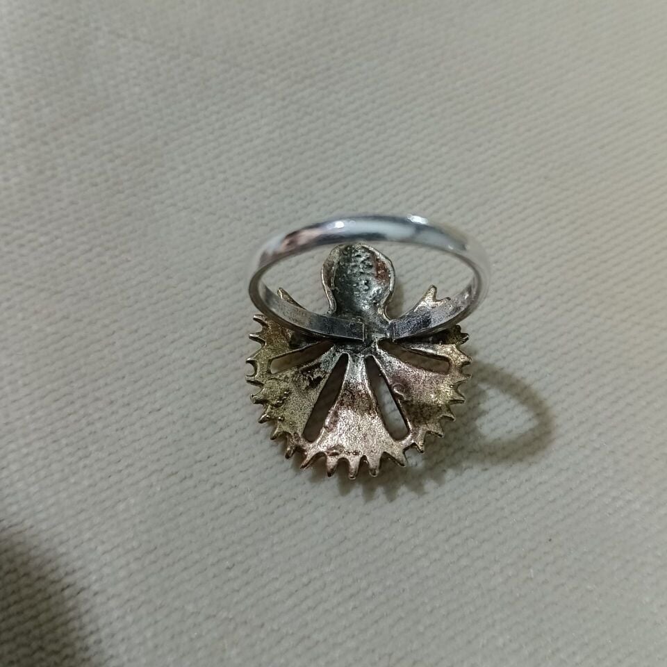 Karanfil Gümüş & Pirinç Yüzük