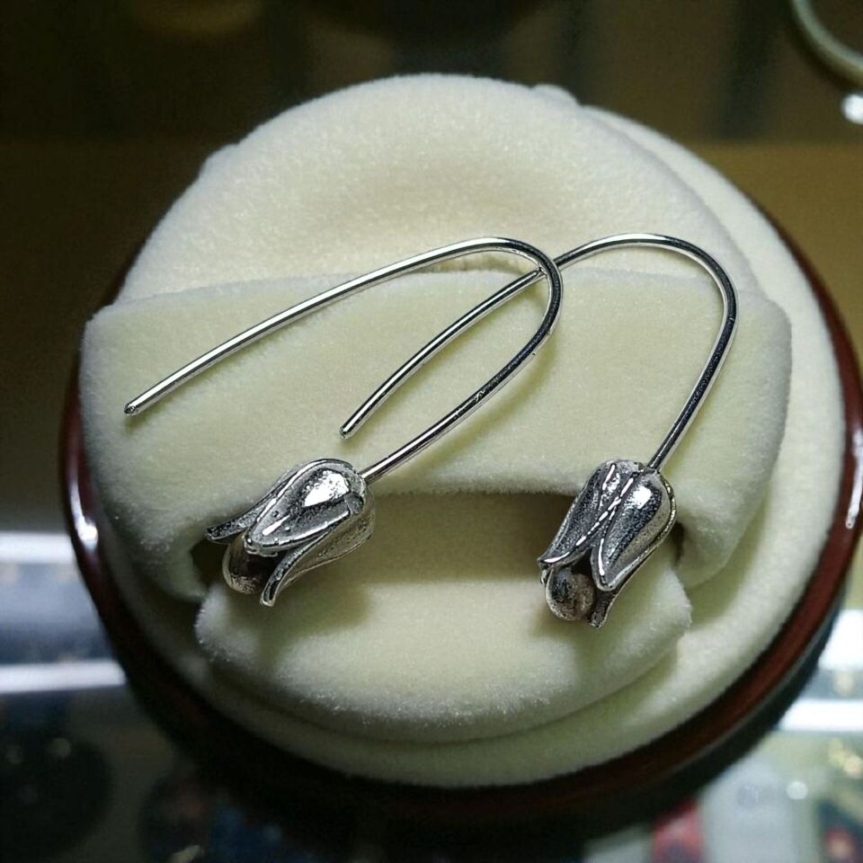 LALE 925 AYAR GÜMÜŞ KÜPE