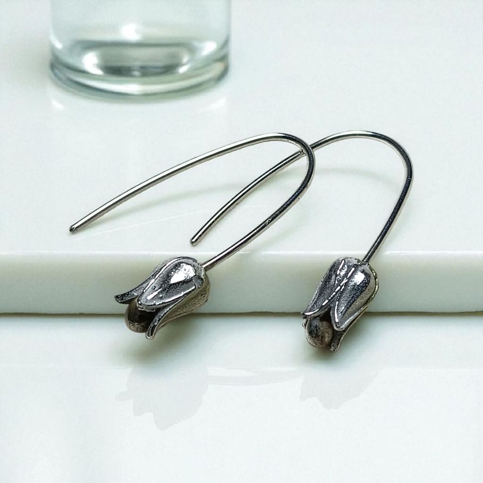 LALE 925 AYAR GÜMÜŞ KÜPE