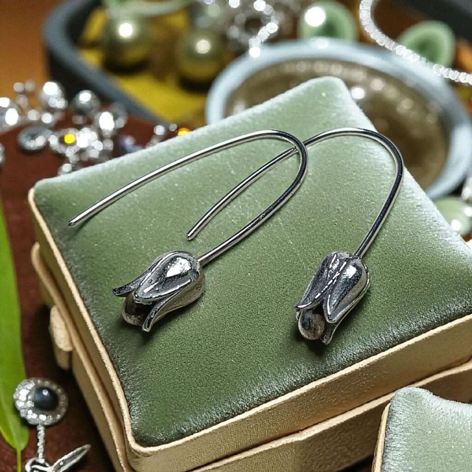 LALE 925 AYAR GÜMÜŞ KÜPE