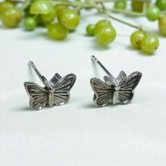 KELEBEK 925 AYAR GÜMÜŞ KÜPE