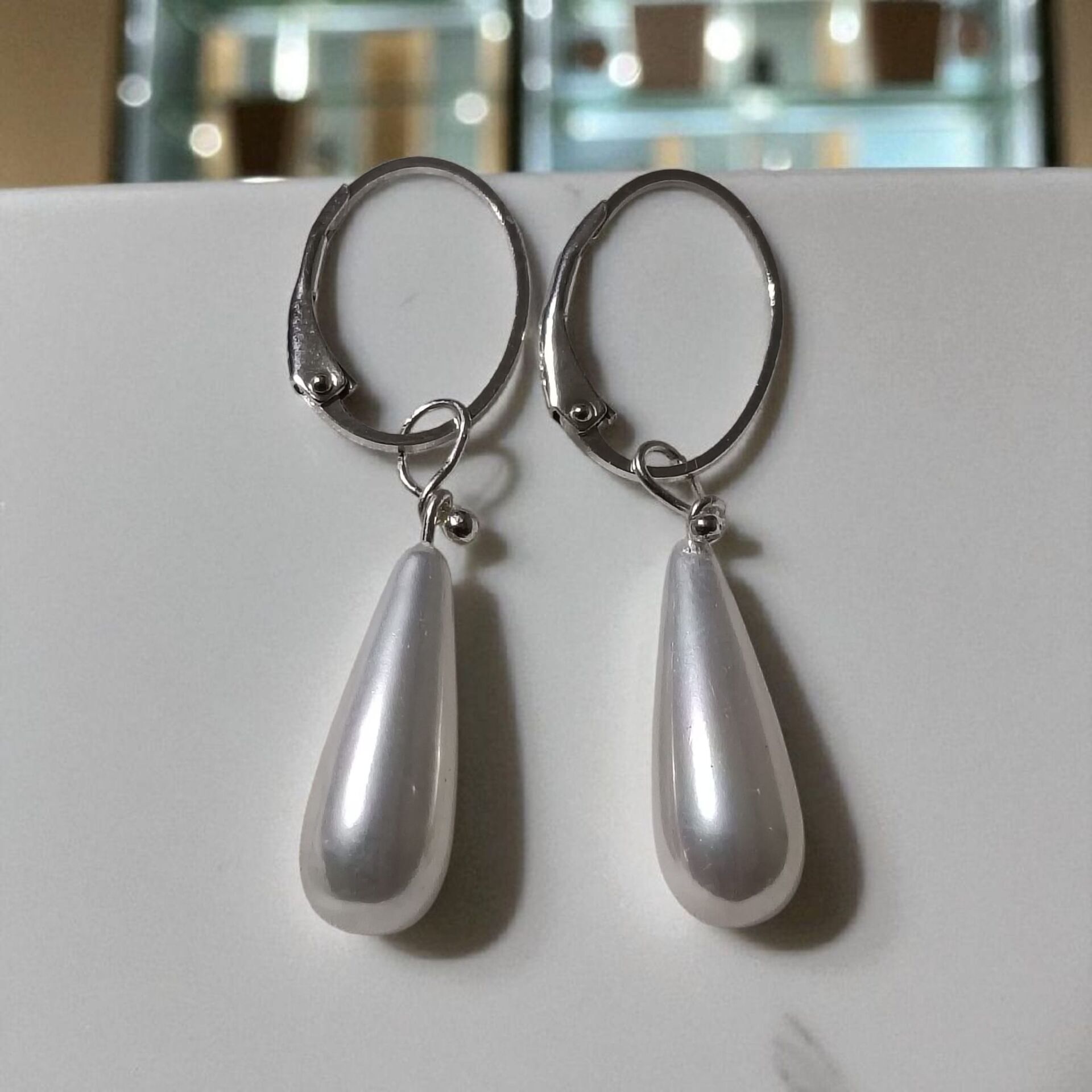 DAMLA İNCİ GÜMÜŞ KÜPELER