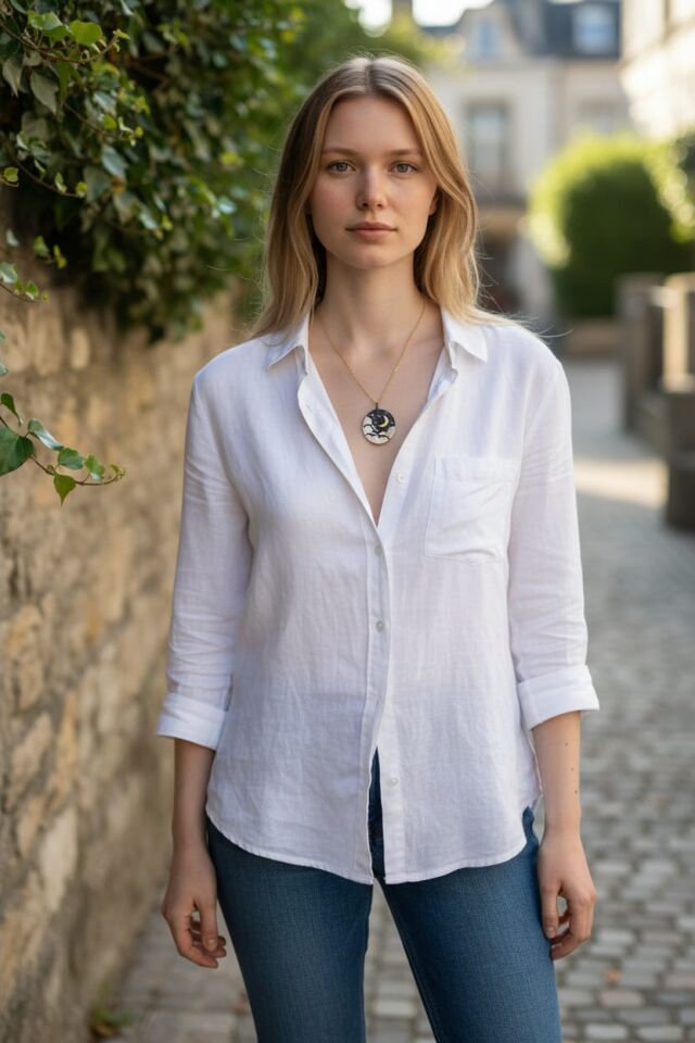 Ay ve Yıldızlar & Bulutlar  Oksit Gümüş ve Altın Kaplamalı 925 Ayar Kolye