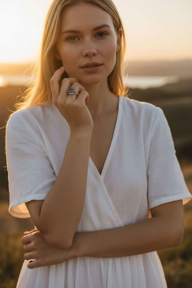 Gümüş El Yapımı Özel Tasarım 925 Ayar Yüzük