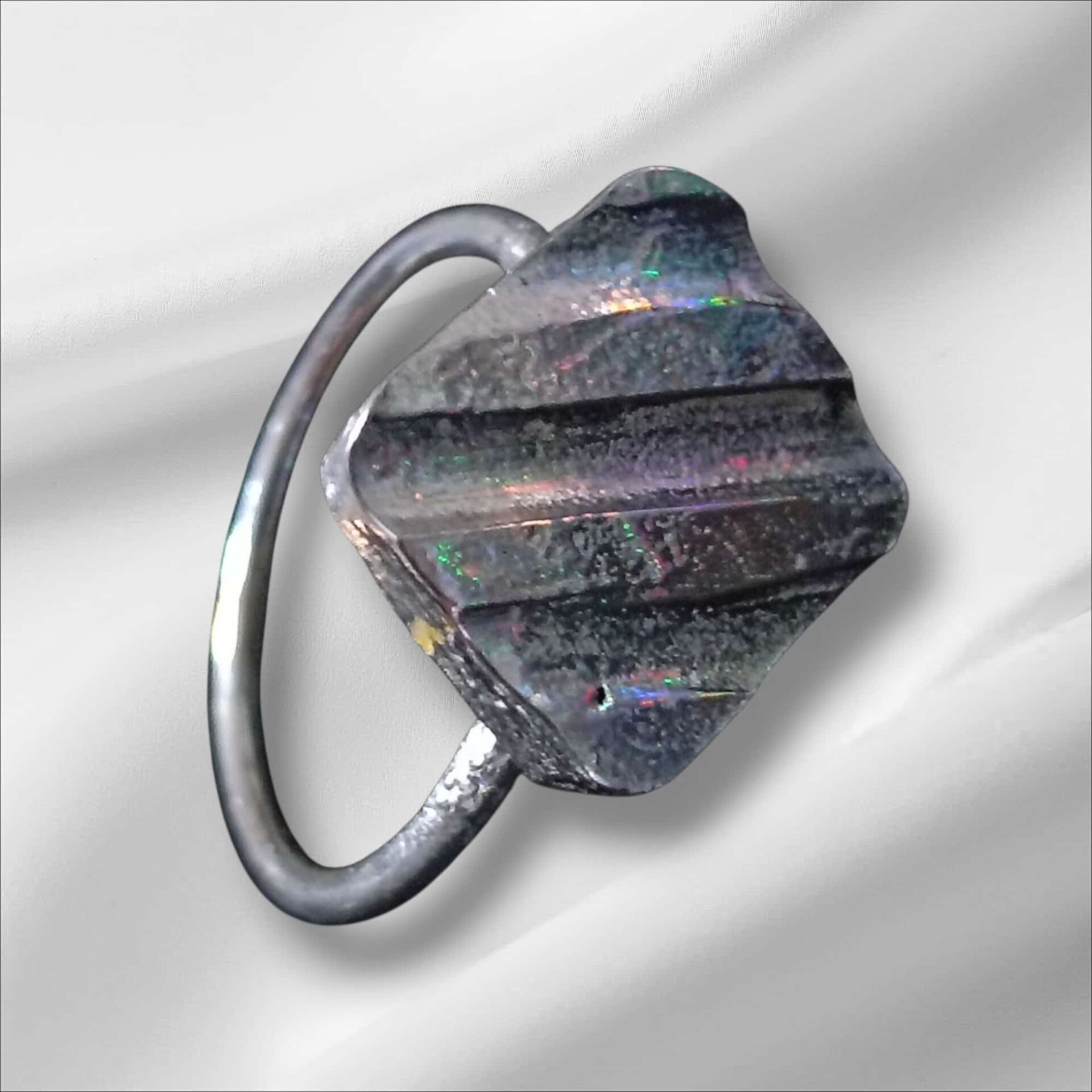 Gümüş El Yapımı Özel Tasarım 925 Ayar Yüzük