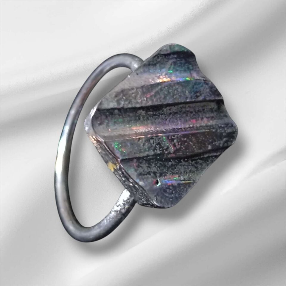 Gümüş El Yapımı Özel Tasarım 925 Ayar Yüzük