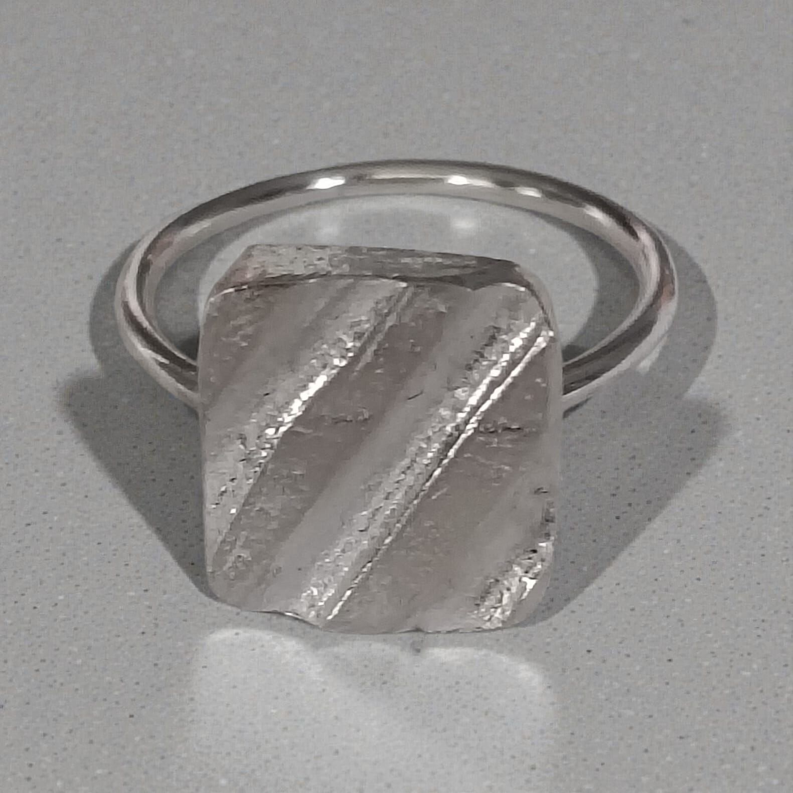 Gümüş El Yapımı Yüzük