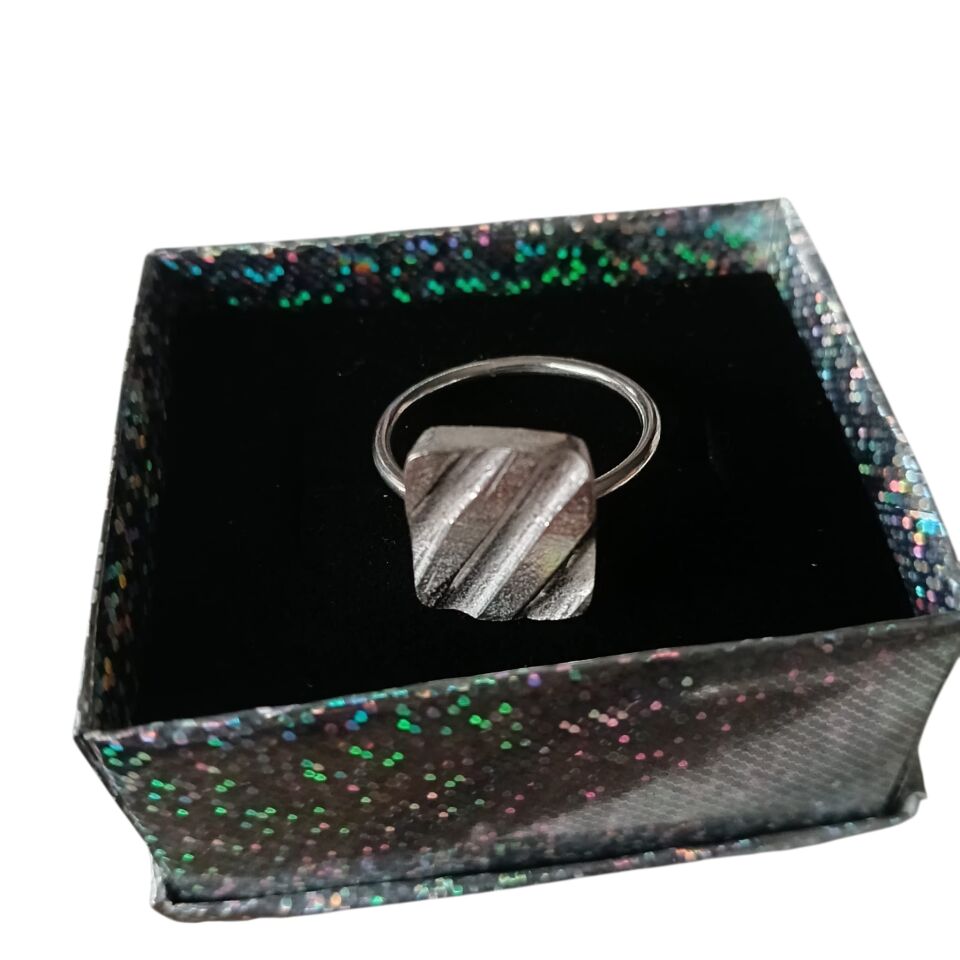 Gümüş El Yapımı Yüzük