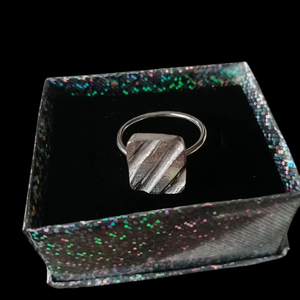 Gümüş El Yapımı Yüzük