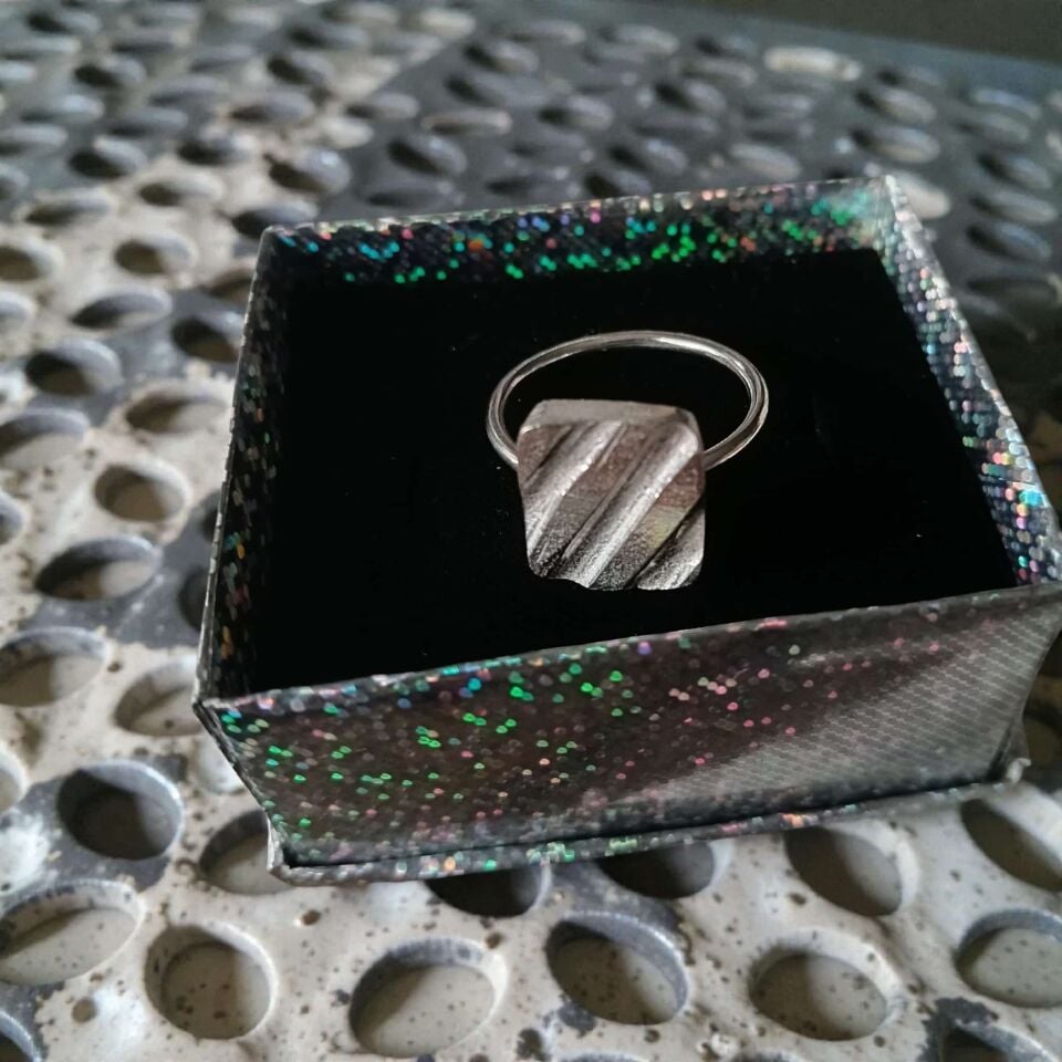 Gümüş El Yapımı Yüzük