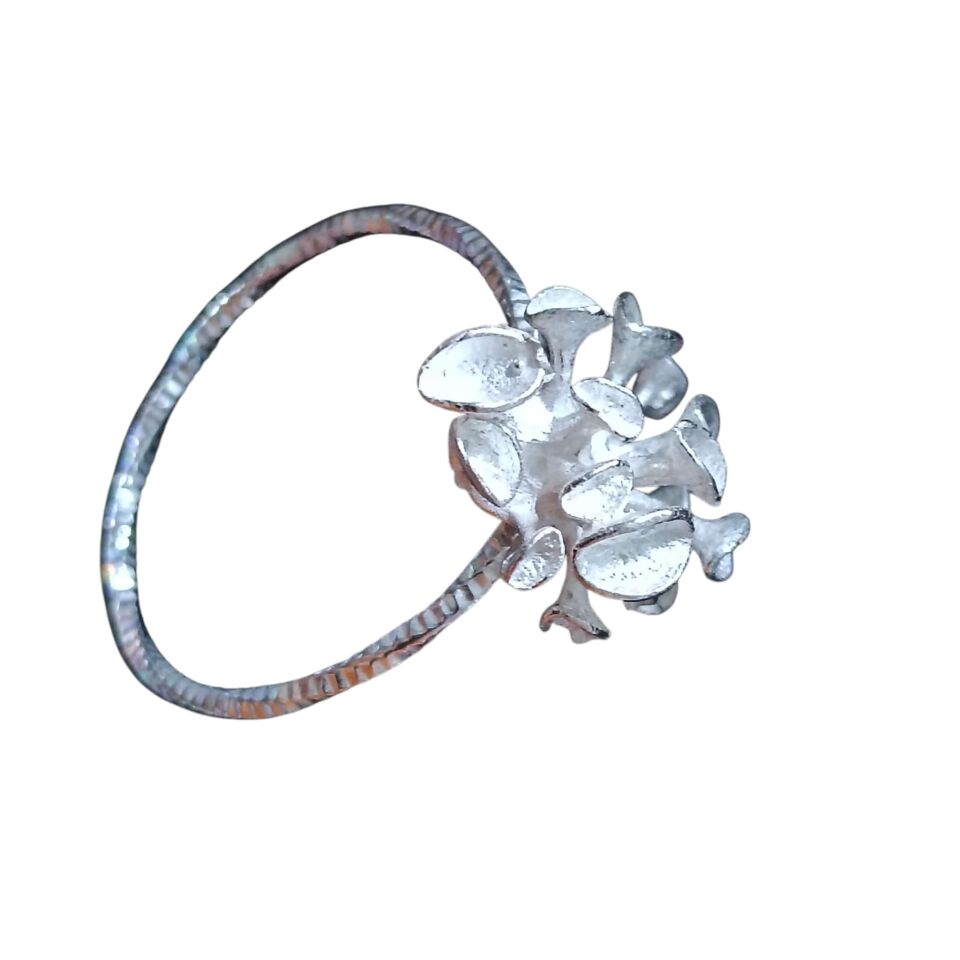 Mantar Gümüş 925 Ayar Yüzük