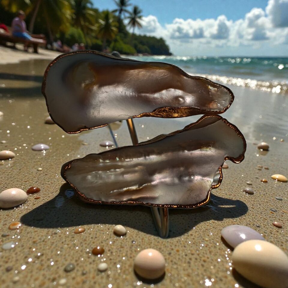 Barok Doğal İncili Prinç Metali El Yapımı Bilezik Bileklik