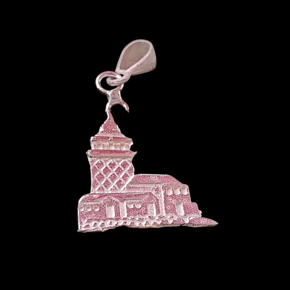 Kız Kulesi Gümüş Kolye Ucu