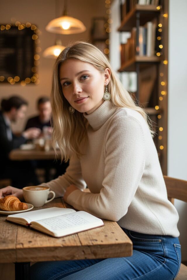 Telkari Gümüş Yuvarlak Küpeler