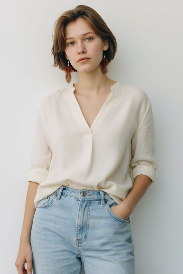 Kuş Tüyü Gümüş 925 Ayar Küpeler