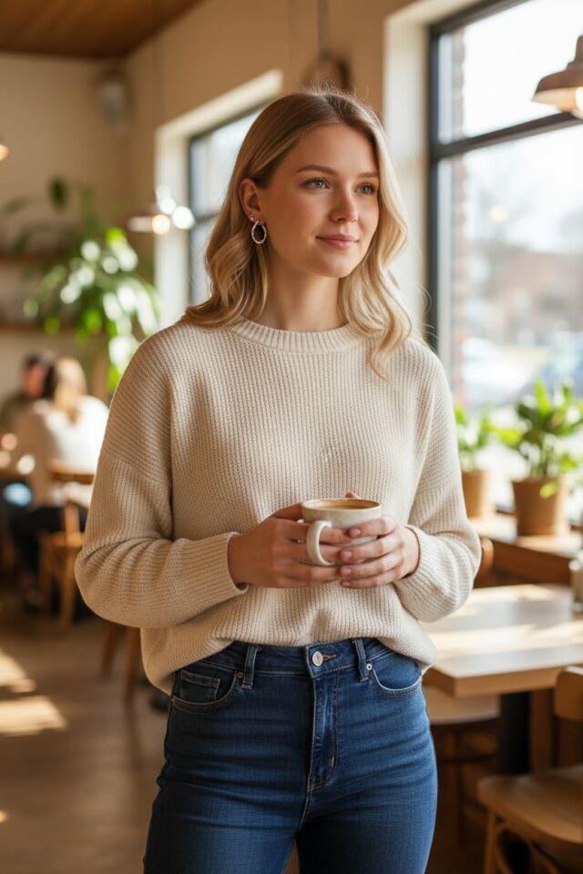 Burgu Gümüş Halka Küpeler